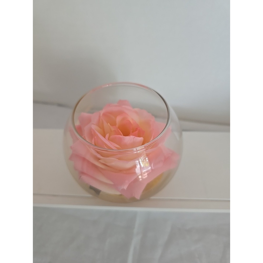 Vintage Avon Rose Bowl‎ Pink